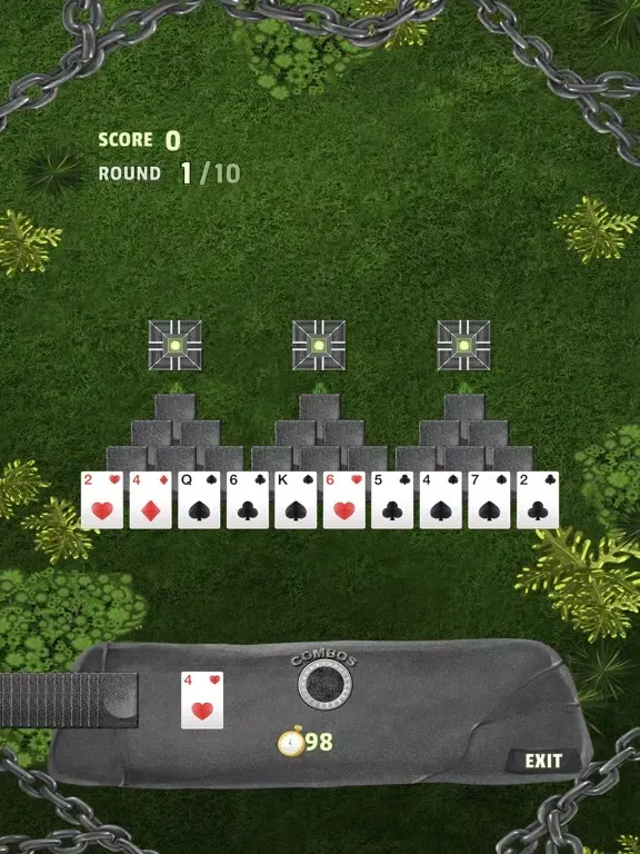 Capturas de tela do Space Towers Solitaire Deluxe iPad 